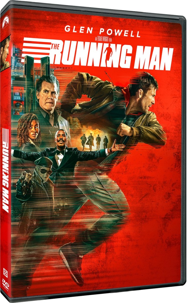 RUNNING MAN  - DVD-2025-GLEN POWELL