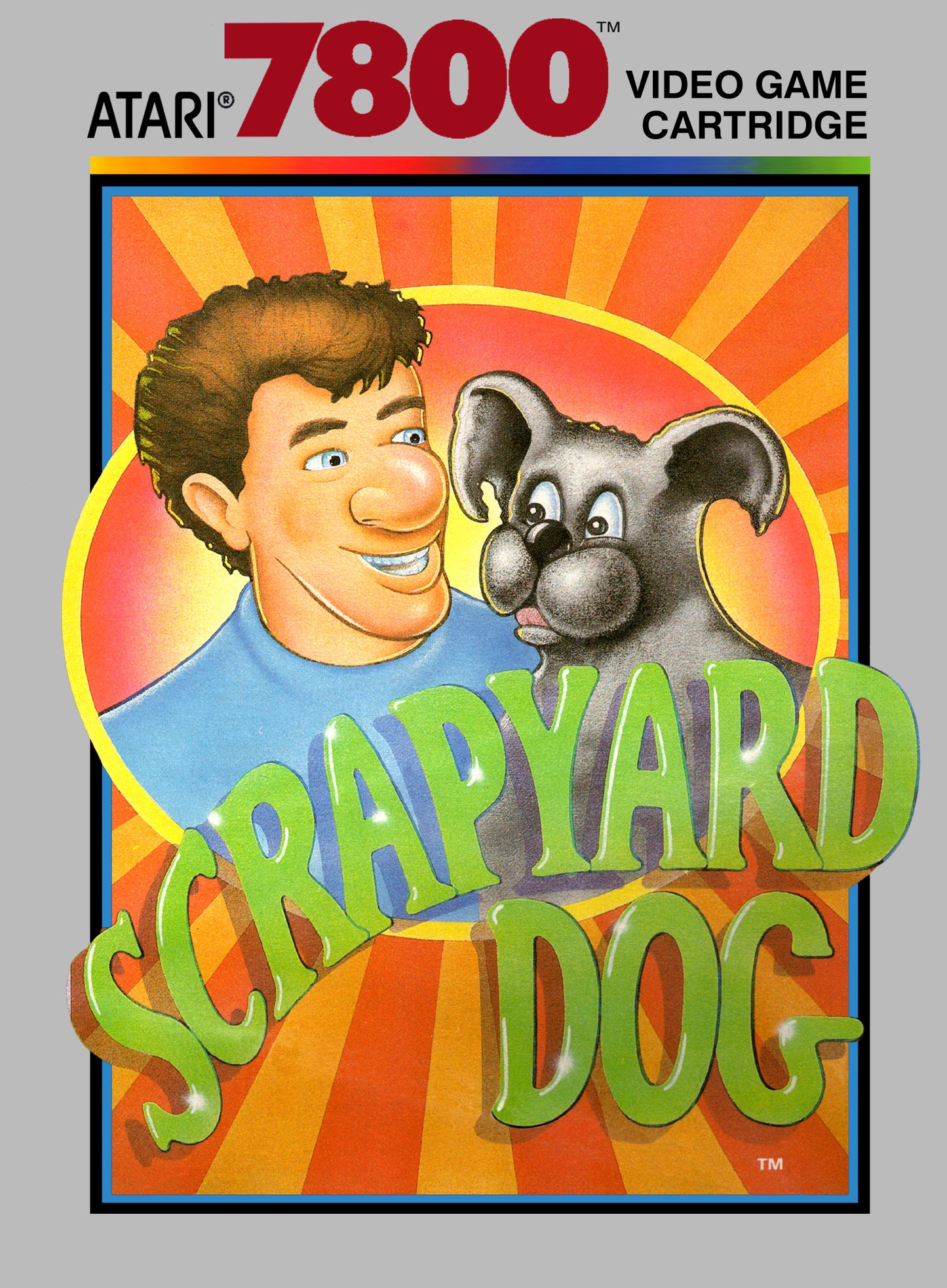 SCRAPYARD DOG  - ATARI7800