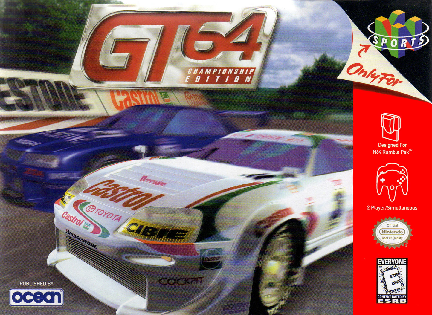 GT 64  - N64 (W/BOX & MANUAL)