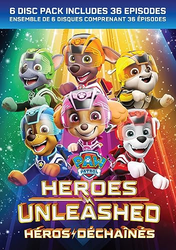 PAW PATROL: HEROES UNLEASHED [DVD] (BILINGUAL)