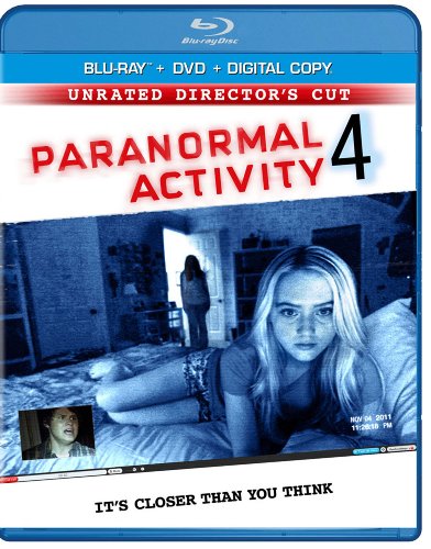 PARANORMAL ACTIVITY 4: UNRATED DIRECTOR'S CUT (BLU-RAY + DVD + DIGITAL COPY)