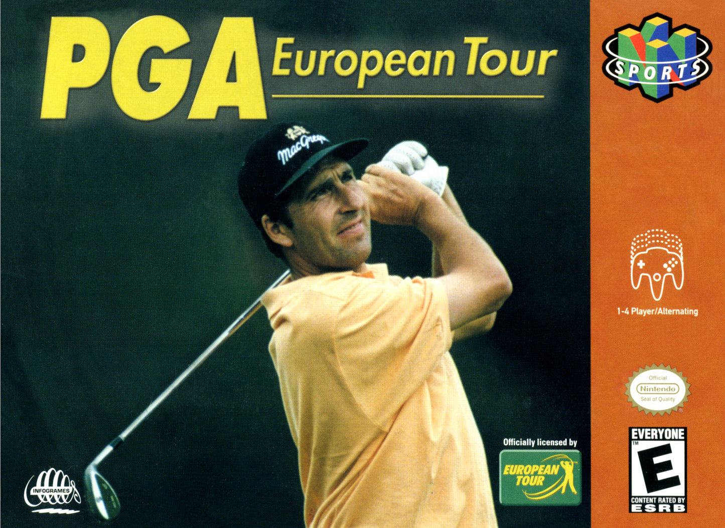 PGA EUROPEAN TOUR  - SNES (W/BOX)