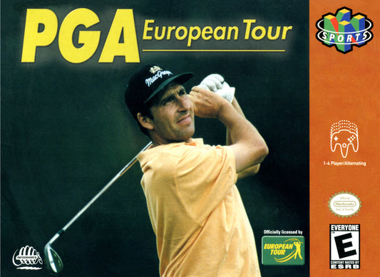 PGA EUROPEAN TOUR  - SNES (W/BOX)