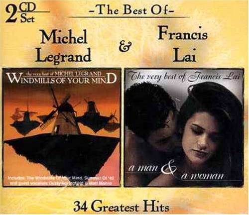 LEGRAND, MICHEL & FRANCIS LAI  - BEST OF: 34 GREATEST HITS (2CD)