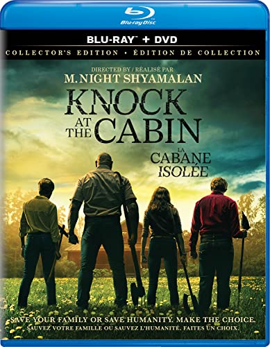 KNOCK AT THE CABIN  - BLU-INC. DVD COPY