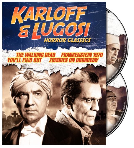 KARLOFF & LUGOSI HORROR CLASSICS (THE WALKING DEAD / FRANKENSTEIN 1970 / YOU'LL FIND OUT / ZOMBIES ON BROADWAY) [IMPORT]