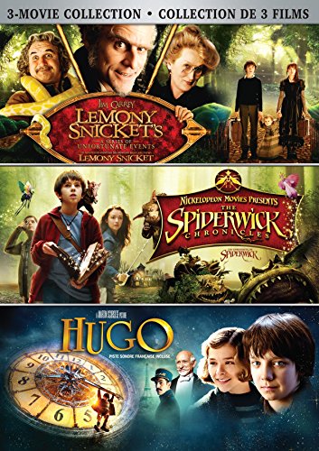 LEMONY SNICKET'S A SERIES OF UNFORTUNATE - DVD- 3 MOVIE COLLECTION