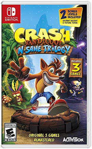 CRASH BANDICOOT N. SANE TRILOGY-BILINGUAL-NINTENDO SWITCH GAMES AND SOFTWARE