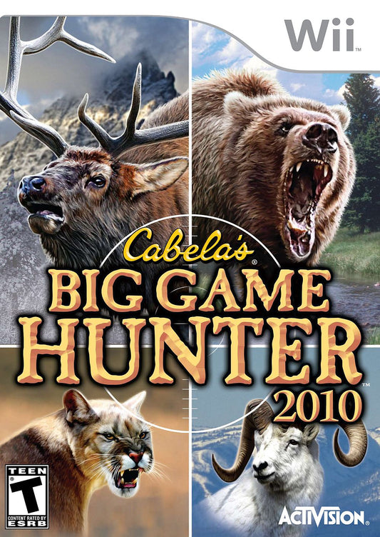 CABELA'S BIG GAME HUNTER 2009  - WII