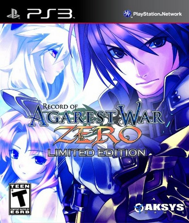 RECORD OF AGAREST WAR ZERO: LIMITED EDIT  - PS3