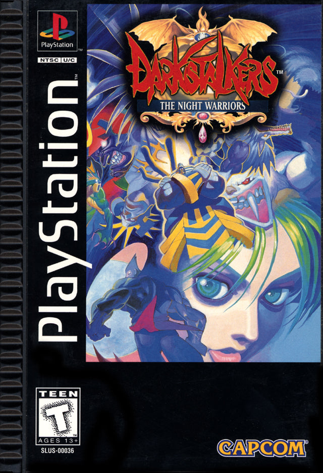 DARKSTALKERS: THE NIGHT WARRIORS (LONGBO  - PS1
