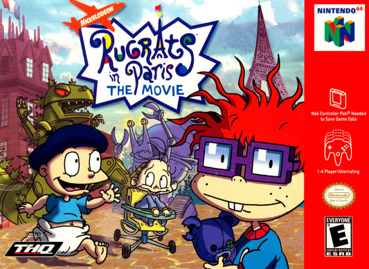 RUGRATS IN PARIS  - N64 (W/BOX)