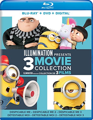 ILLUMINATION PRESENTS: 3-MOVIE COLLECTION (DESPICABLE ME / DESPICABLE ME 2 / DESPICABLE ME 3) [BLU-RAY] (SOUS-TITRES FRANAIS)