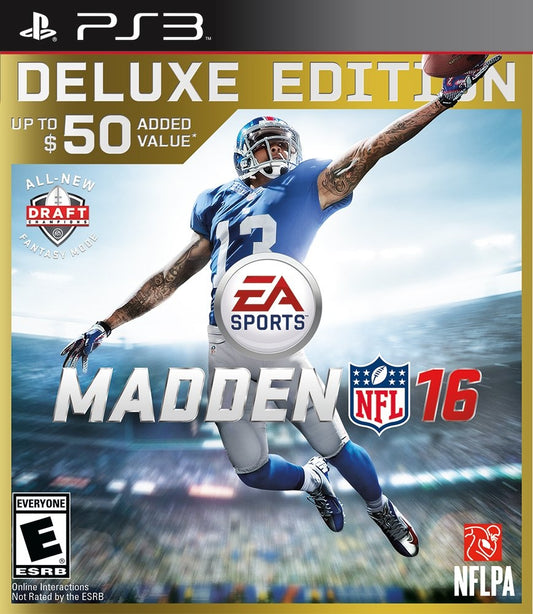 MADDEN NFL 16 (DELUXE EDITION)  - PS3