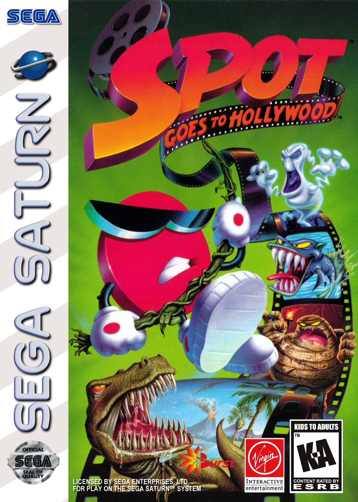 SPOT GOES TO HOLLYWOOD  - SATURN