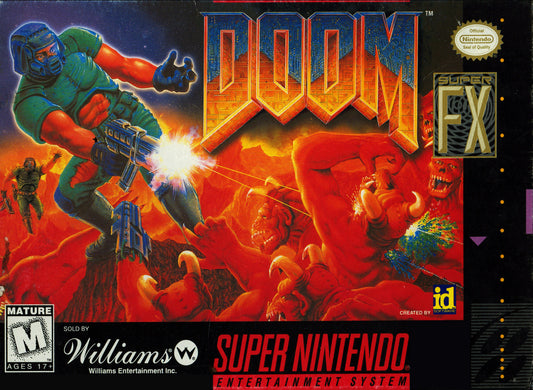 DOOM TROOPERS  - SNES (W/BOX)