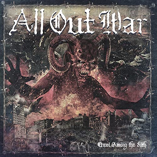 ALL OUT WAR - CRAWL AMONG THE FILTH (VINYL)