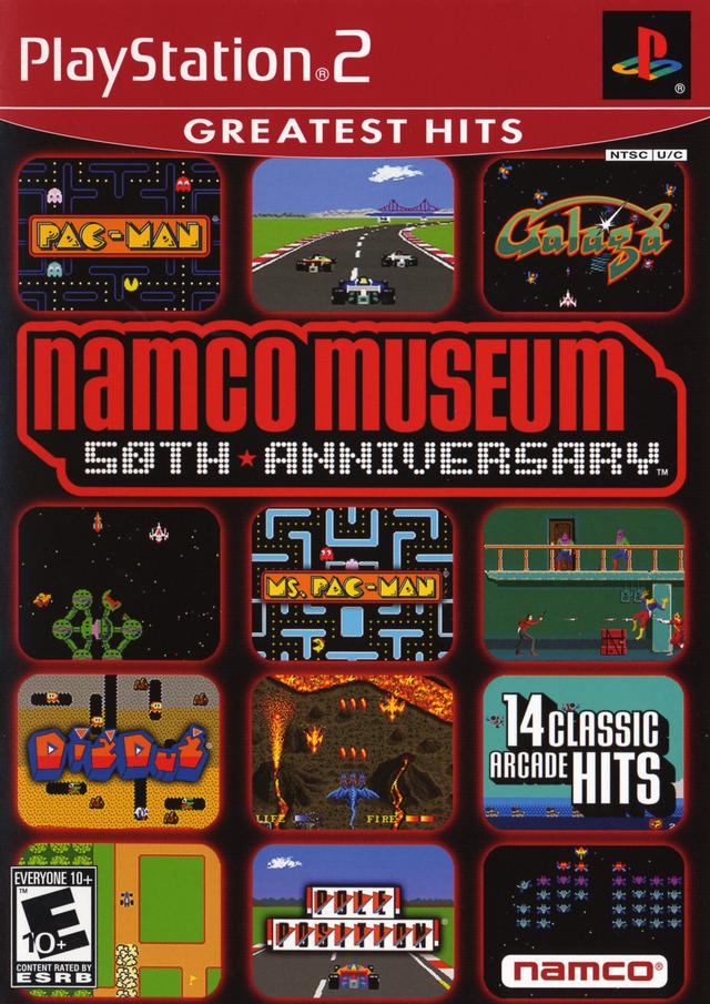 NAMCO MUSEUM 50TH ANNIVERSARY  - PS2