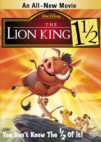 LION KING: 1 1/2 (2 DISCS)