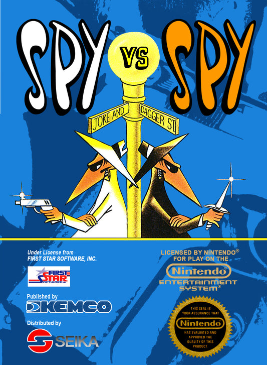 SPY VS. SPY  - NES (W/BOX & MANUAL)