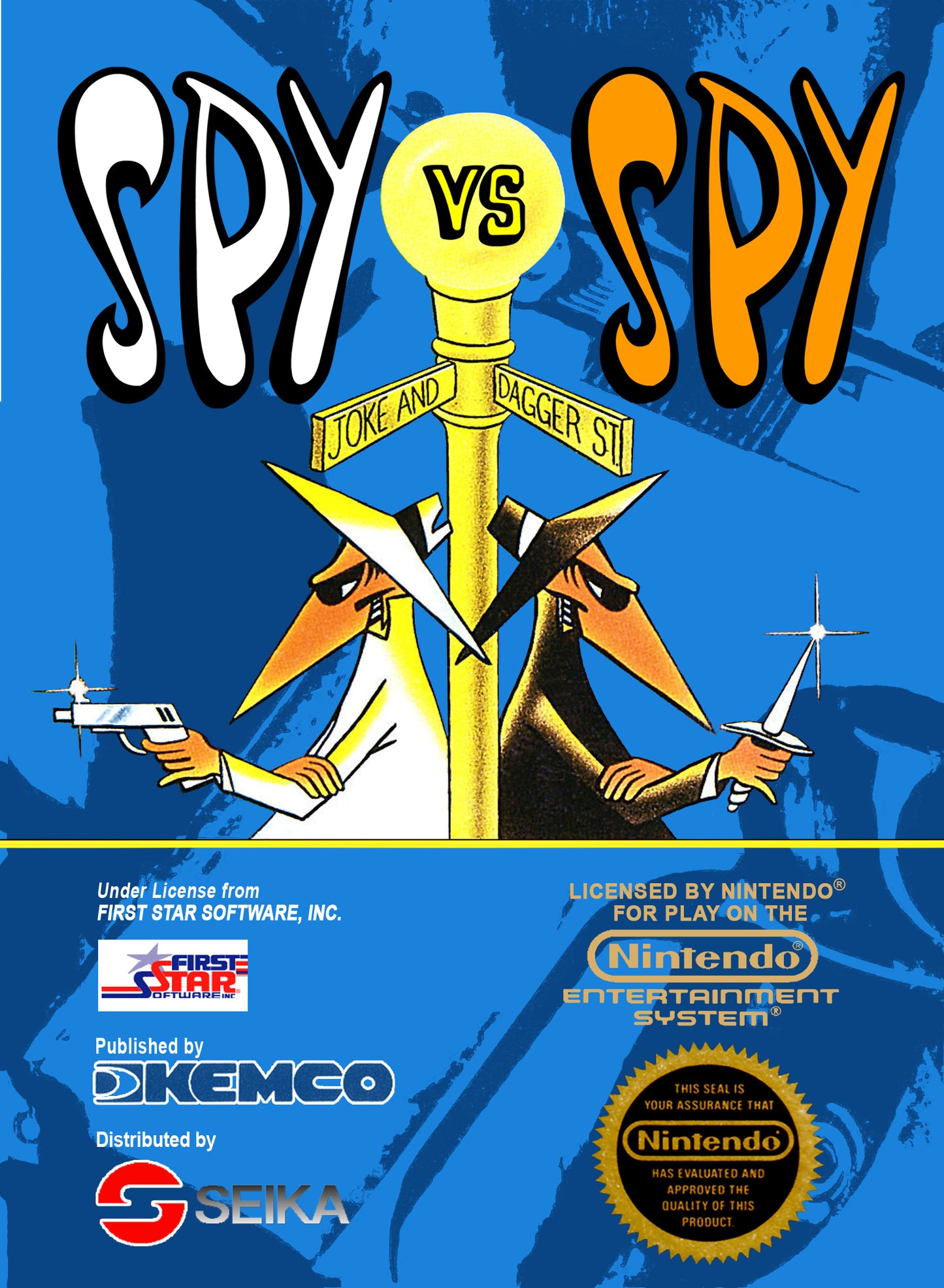 SPY VS. SPY  - NES (W/BOX)