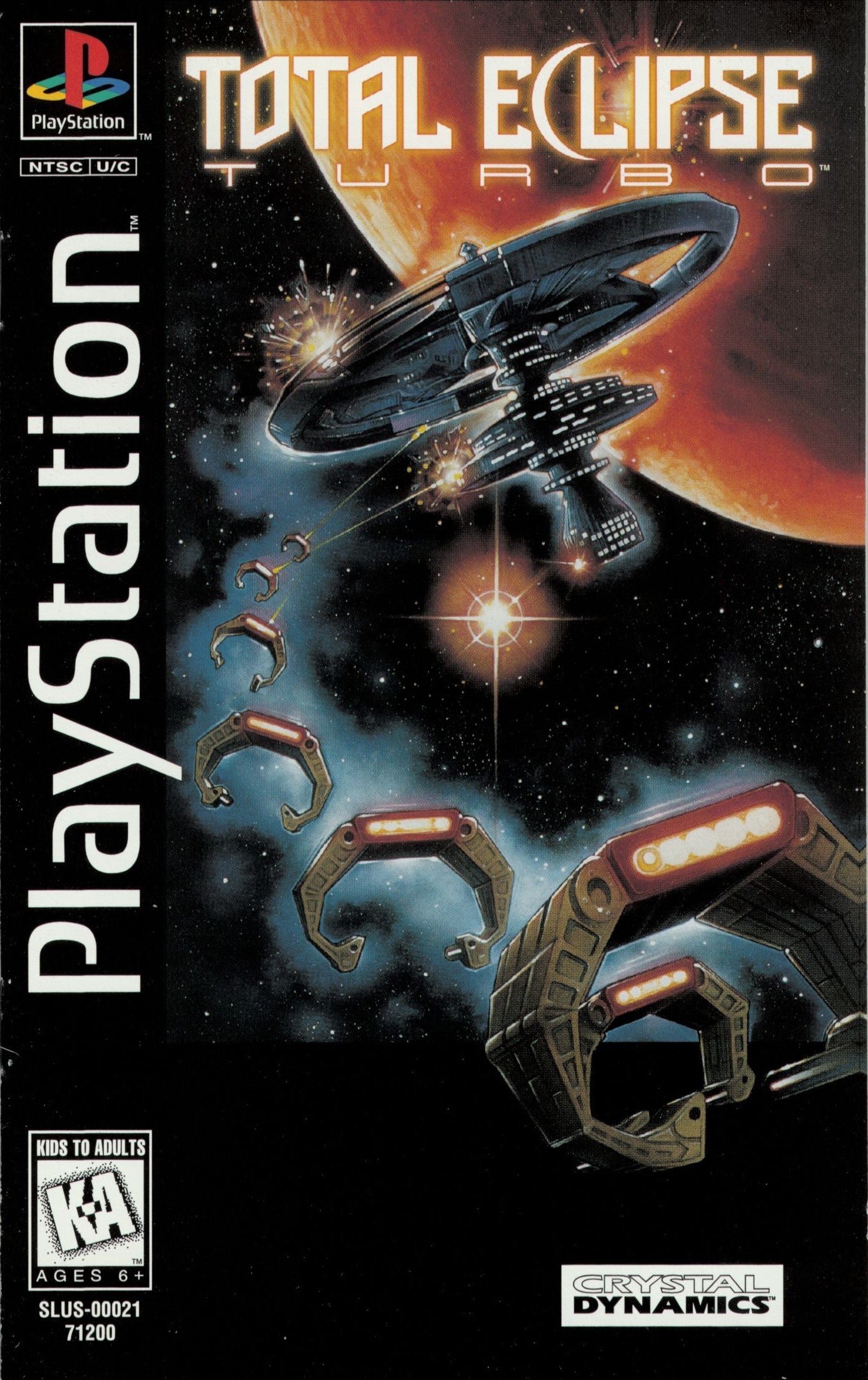 TOTAL ECLIPSE (LONGBOX)  - PS1