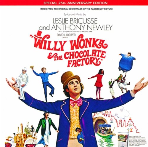 VARIOUS ARTISTS - WILLY WONKA & THE CHOCOLATE FACTORY ORIGINAL SOUNDTRACK OF THE PARAMOUNT PICTURE