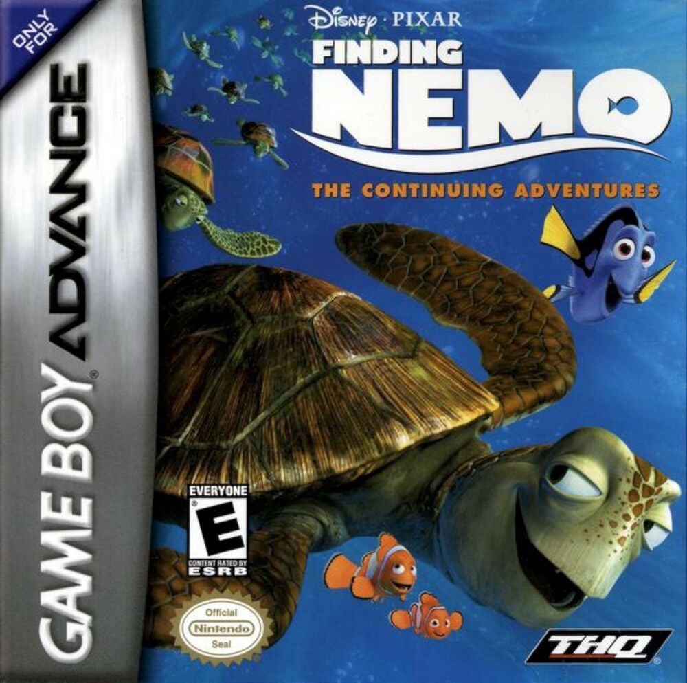FINDING NEMO: THE CONTINUING ADVENTURES  - GBA
