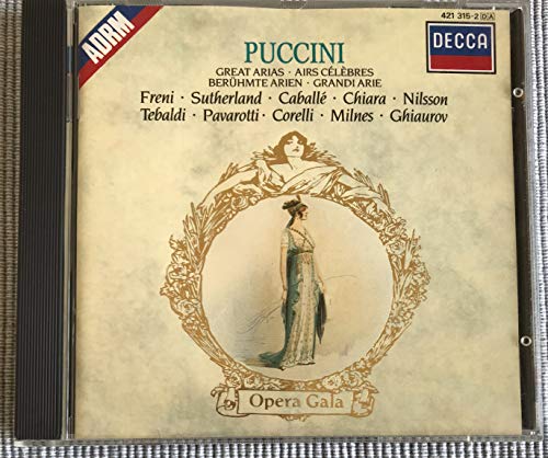 PUCCINI - GREAT ARIAS (LONDON)