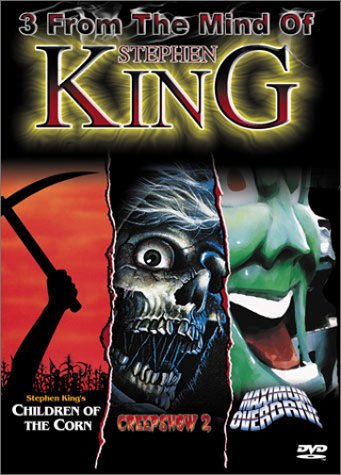 3 FROM THE MIND OF STEPHEN KING (CHILDREN OF THE CORN / CREEPSHOW 2 / MAXIMUM OVERDRIVE)