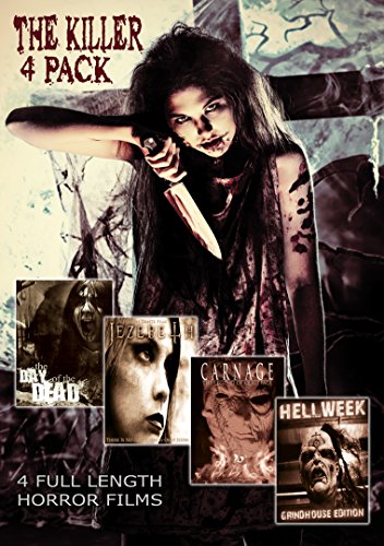 KILLER 4-PACK - DVD-4 FULL LENGTH HORROR FILMS