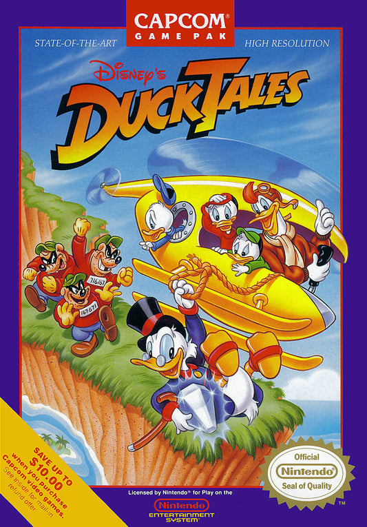 DUCK TALES  - NES (W/BOX)