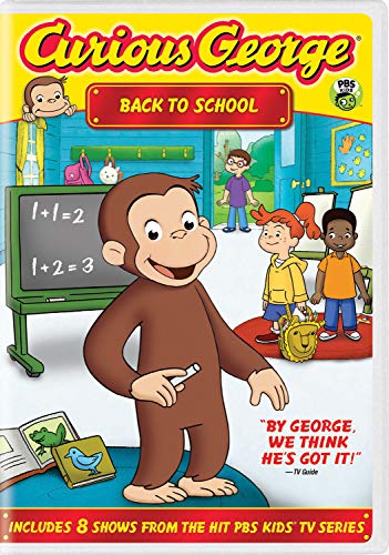 CURIOUS GEORGE (ANIMATED) - DVD-BACK TO SCHOOL