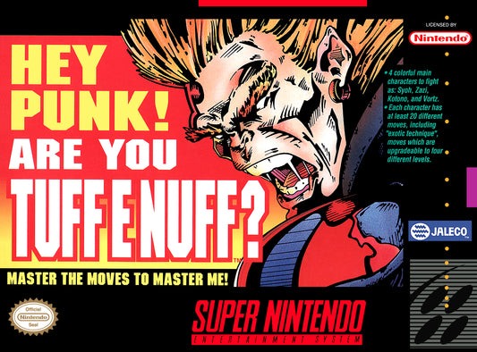 HEY PUNK! ARE YOU TUFF E NUFF?  - SNES (CARTRIDGE ONLY)