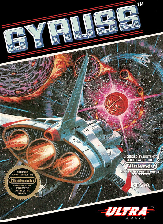 GYRUSS  - NES (W/BOX)