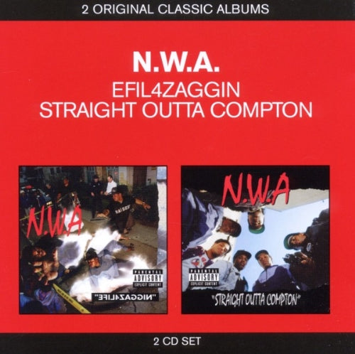 N.W.A. - CLASSIC ALBUMS (EFIL4ZAGGIN / STRIGHT OUTTA COMPTON)