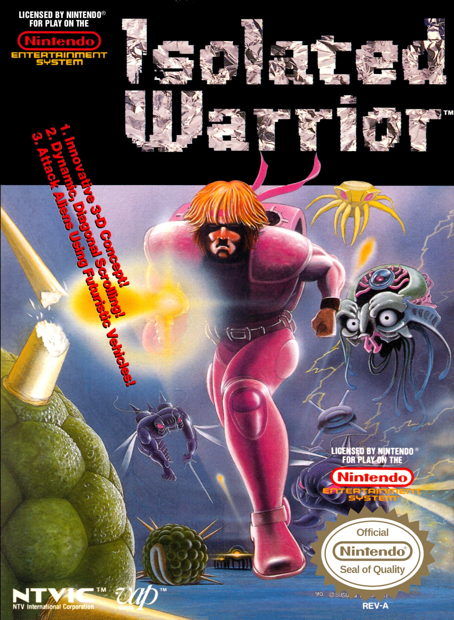 ISOLATED WARRIOR  - NES