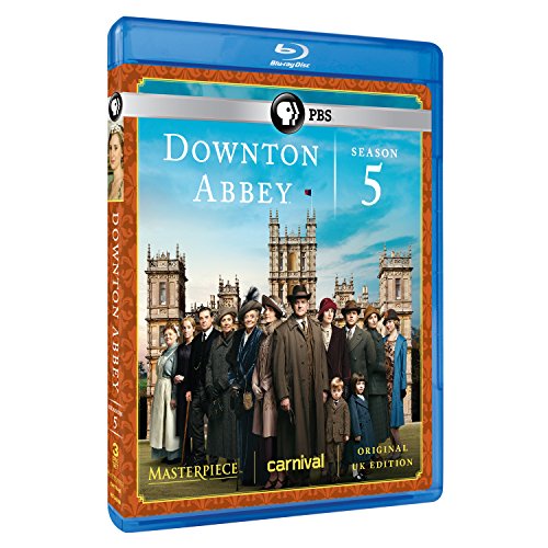 MASTERPIECE: DOWNTON ABBEY SEASON 5 (U.K. EDITION) [BLU-RAY]