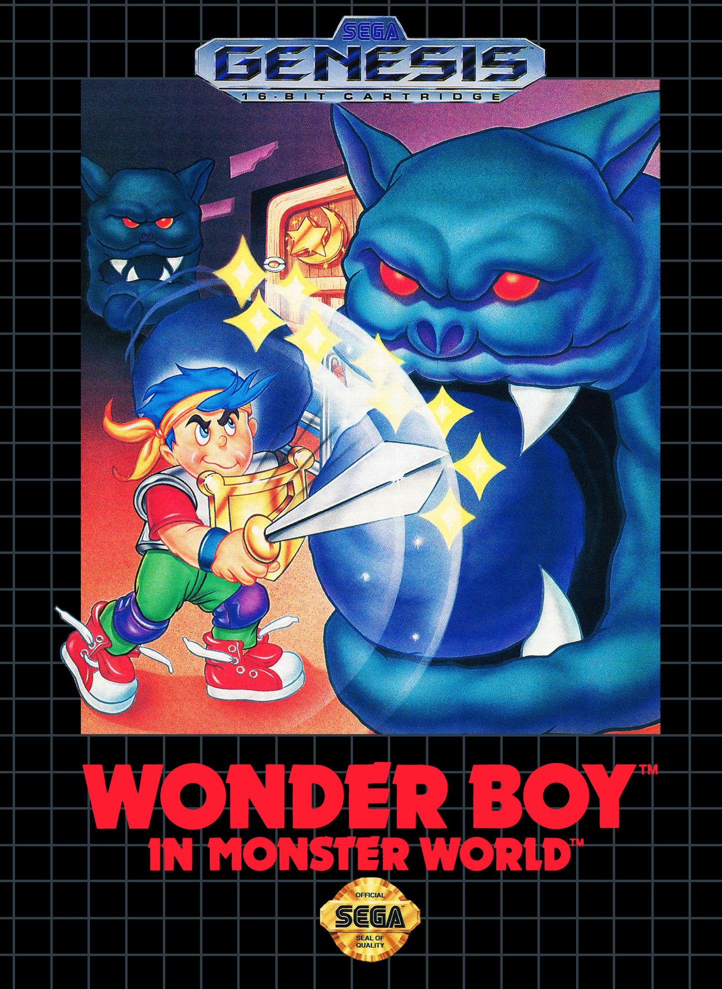 WONDER BOY IN MONSTER WORLD  - GENESIS