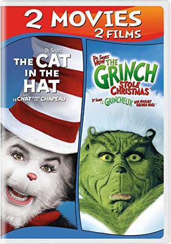 DR. SEUSS' THE CAT IN THE HAT / DR. SEUSS' HOW THE GRINCH STOLE CHRISTMAS 2-MOVIE COLLECTION [DVD]