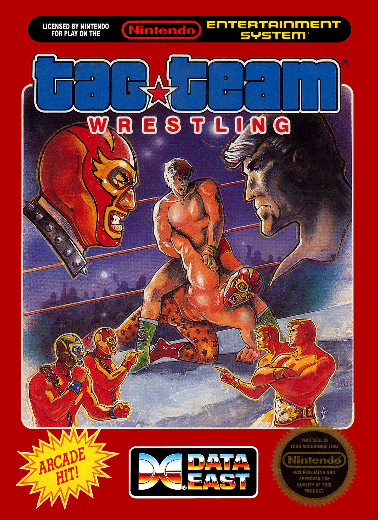 TAG TEAM WRESTLING  - NES