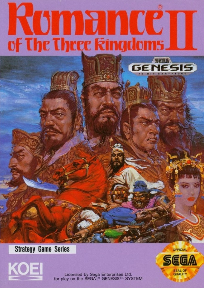 ROMANCE OF THE THREE KINGDOMS II  - GENESIS
