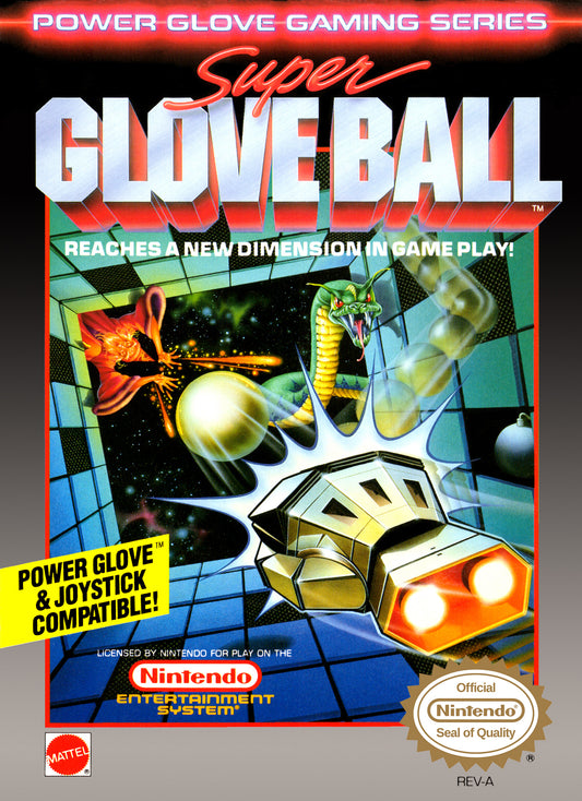 SUPER GLOVE BALL  - NES (W/BOX)