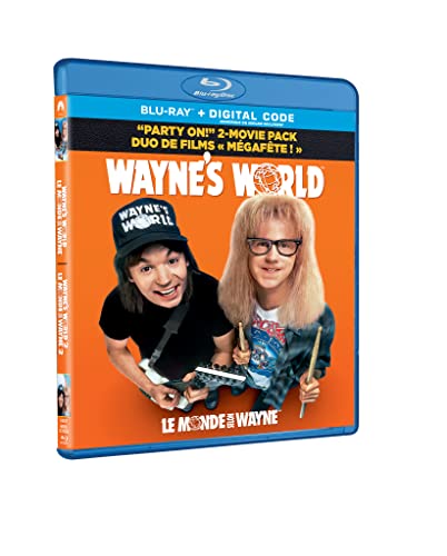 WAYNE'S WORLD 1 & 2  - BLU-2-MOVIE PACK