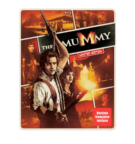 THE MUMMY (1999) (STEELBOOK EDITION) [BLU-RAY + DVD + DIGITAL COPY + ULTRAVIOLET] (BILINGUAL)