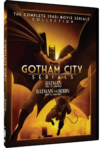 GOTHAM CITY SERIALS - DVD-COMPLETE 1940S MOVIE SERIALS COLLECT