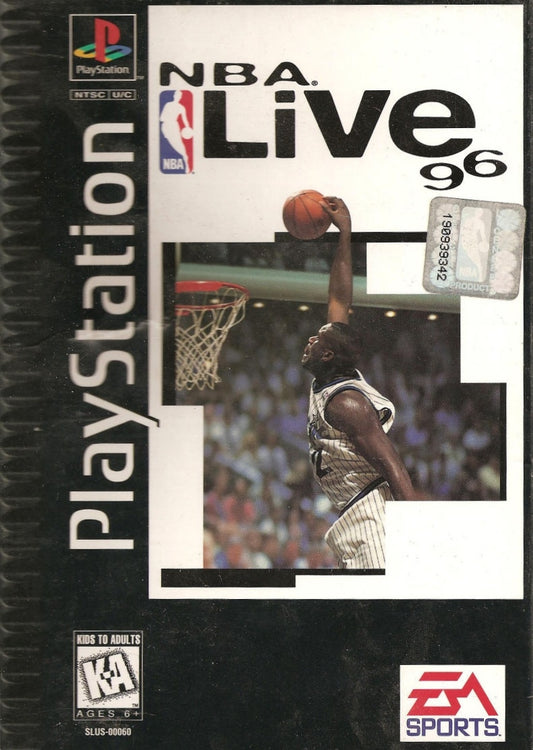 NBA LIVE 96 (LONGBOX)  - PS1
