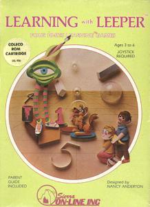 LEARNING WITH LEEPER  - COLECO