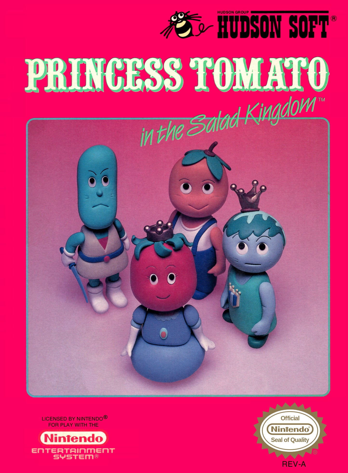 PRINCESS TOMATO IN THE SALAD KINGDOM  - NES (W/BOX)