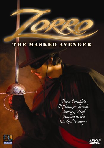 ZORRO: MASKED AVENGER  - DVD-THREE COMPLETE SERIALS (3 DISCS)